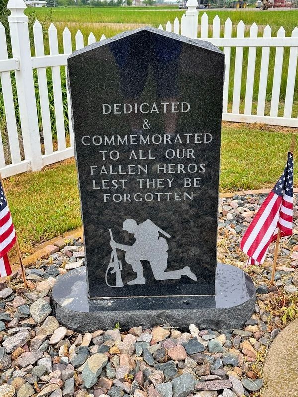 Saint Edwards Cemetery Veterans Memorial image. Click for full size.