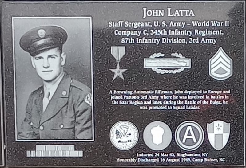 John Latta Marker image. Click for full size.