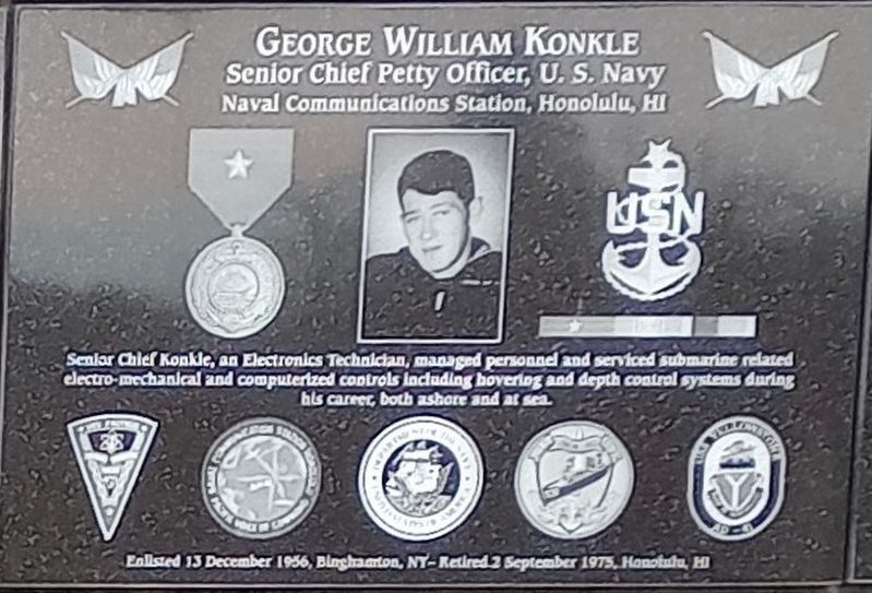 George William Konkle Marker image. Click for full size.