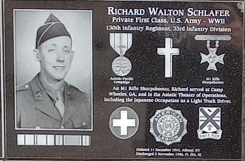 Richard Walton Schlafer Marker image. Click for full size.