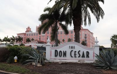 The Don Ce Sar Hotel Marker. Click for full size. The Don Ce Sar Hotel Marker image. Click for full size.