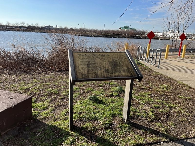 The Morris Canal Big Basin Marker image. Click for full size.