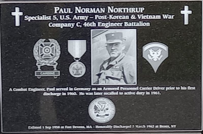 Paul Norman Northrup Marker image. Click for full size.