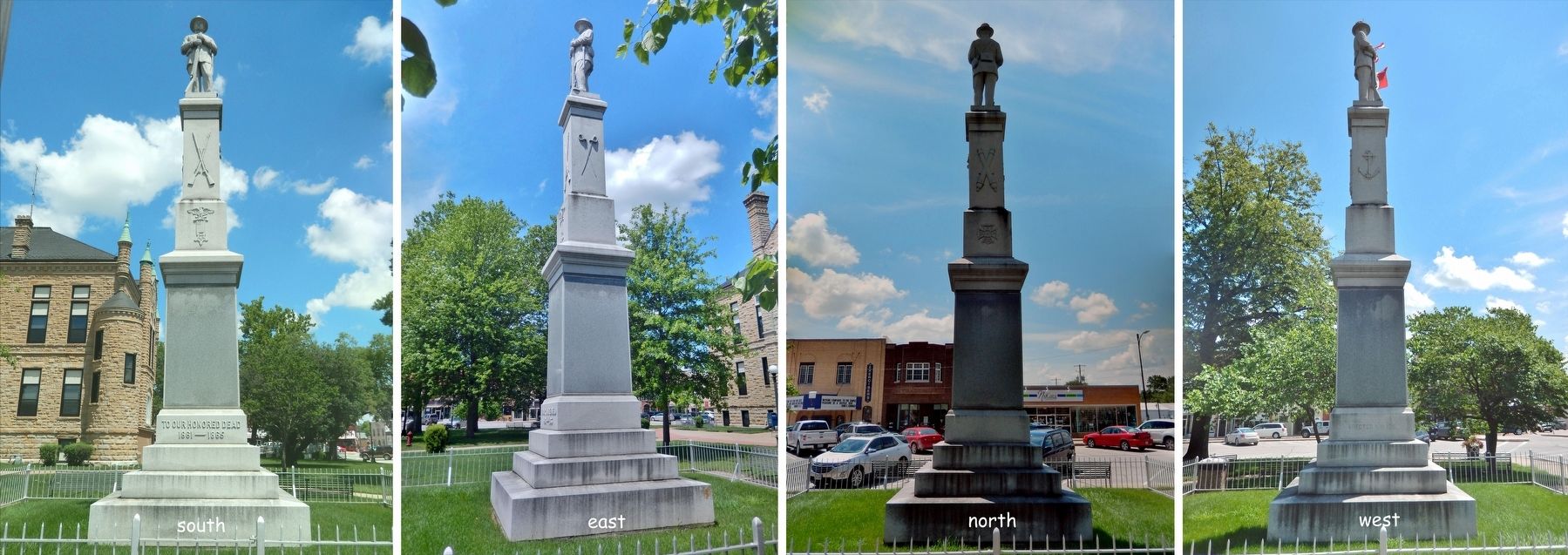 Lucas County Civil War Monument image. Click for full size.