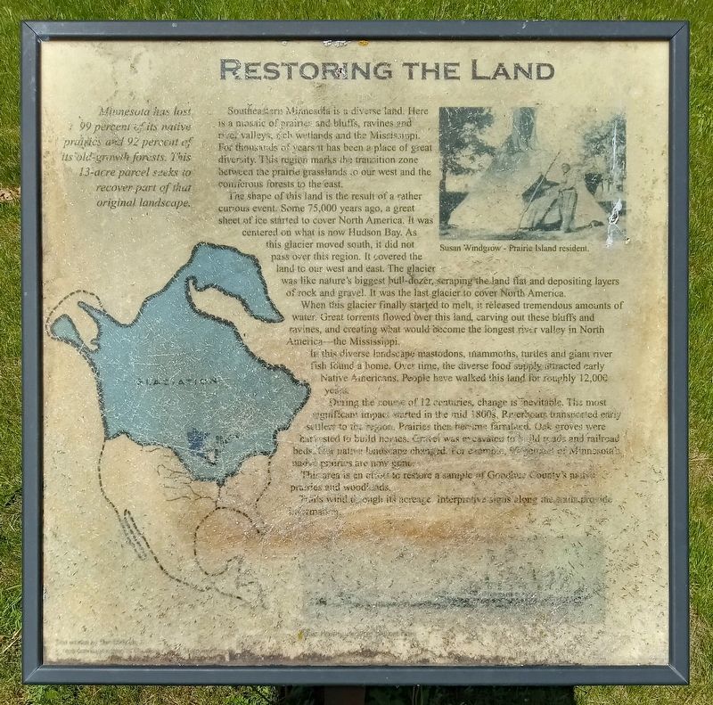 Restoring the Land Marker image. Click for full size.