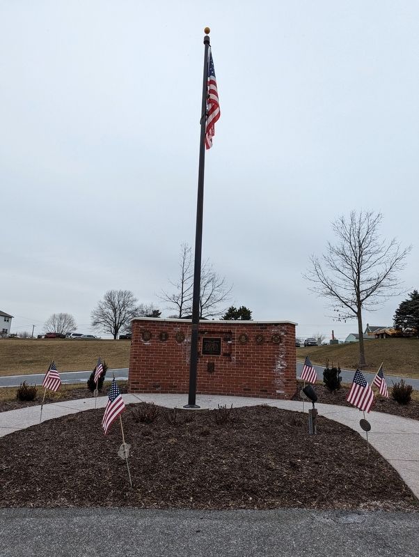Elizabeth Township War Memorial. Click for full size. Elizabeth Township War Memorial image. Click for full size.