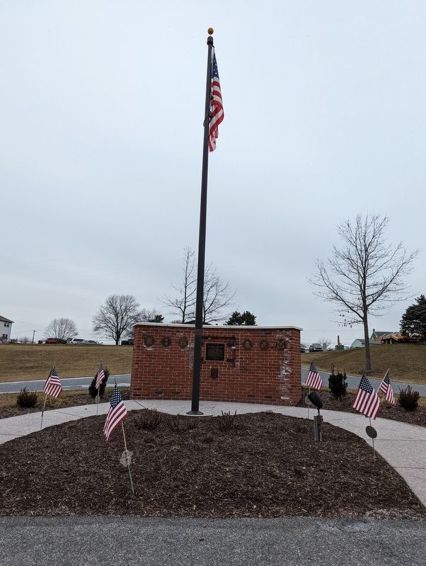 Elizabeth Township War Memorial image. Click for full size.