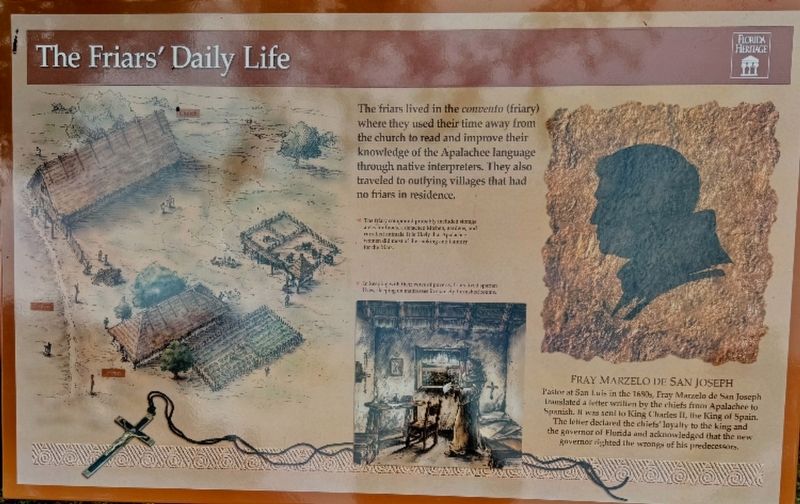 The Friars Daily Life Marker. Click for full size. The Friars Daily Life Marker image. Click for full size.