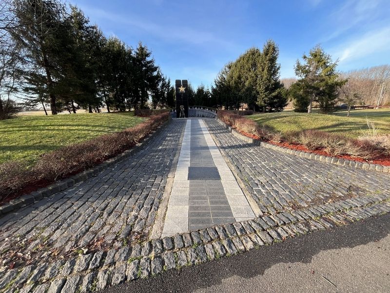 Battle of the Bulge Memorial. Click for full size. Battle of the Bulge Memorial image. Click for full size.