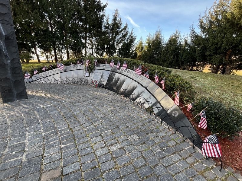 Battle of the Bulge Memorial. Click for full size. Battle of the Bulge Memorial image. Click for full size.