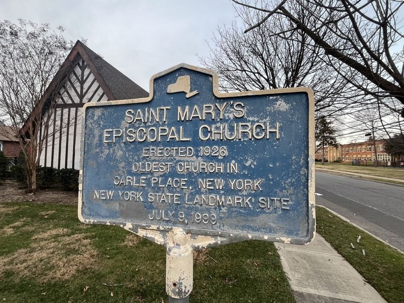 Saint Mary's Episcopal Church Marker image. Click for full size.