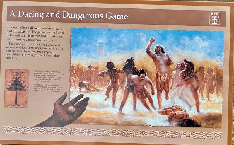 A Daring and Dangerous Game Marker. Click for full size. A Daring and Dangerous Game Marker image. Click for full size.