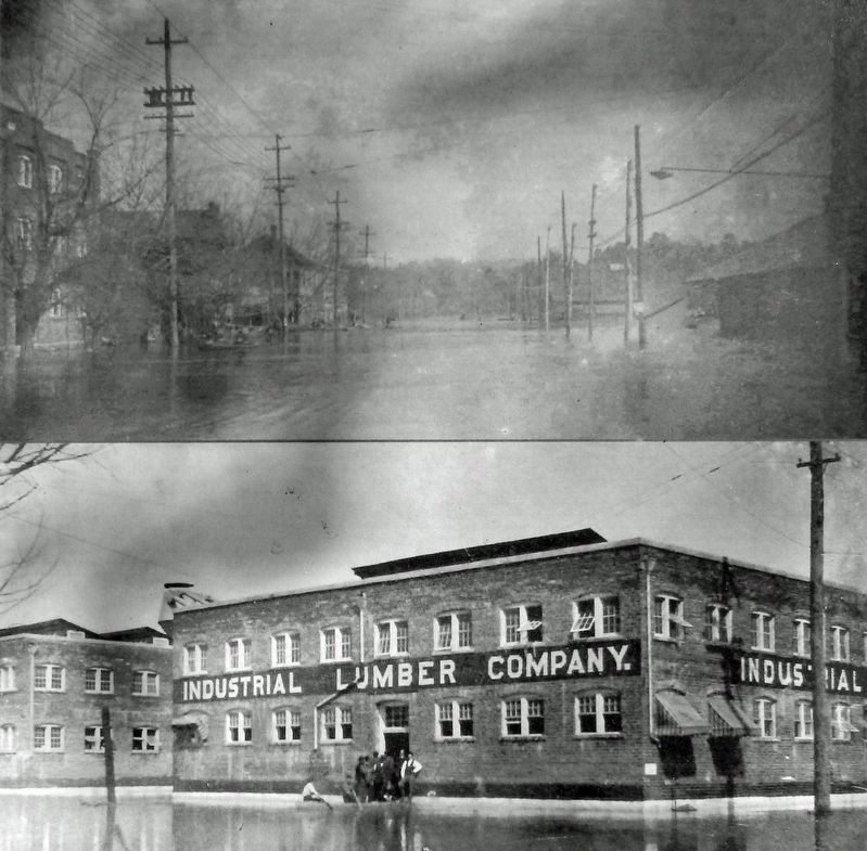 Marker detail: North Augusta Flooding. Click for full size. Marker detail: North Augusta Flooding image. Click for full size.