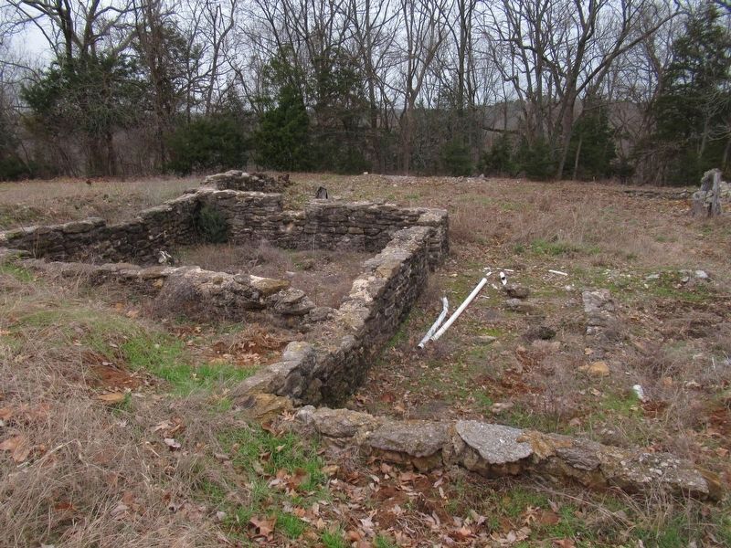 Officers' House Remains image. Click for full size.