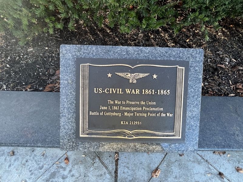 US-Civil War plaque image. Click for full size.