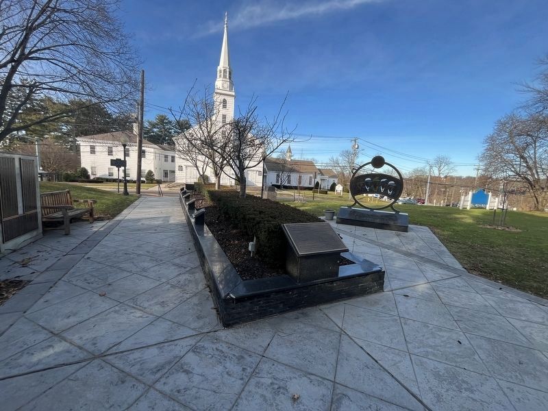 Town of Huntington Veterans Plaza. Click for full size. Town of Huntington Veterans Plaza image. Click for full size.