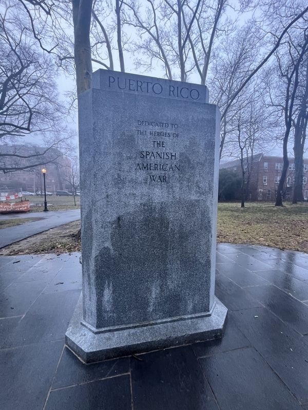 Spanish American War Memorial. Click for full size. Spanish American War Memorial image. Click for full size.
