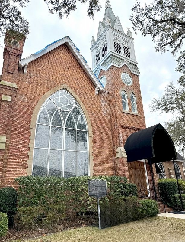 Monticello Methodist Church Marker. Click for full size. Monticello Methodist Church Marker image. Click for full size.