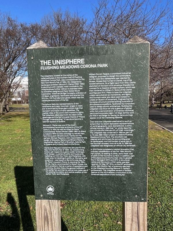 The Unisphere Marker image. Click for full size.