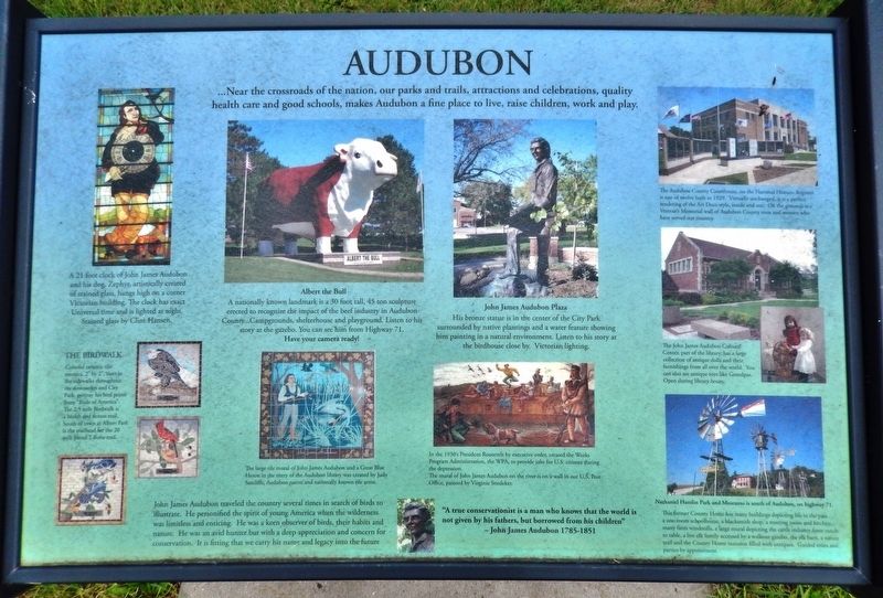 Audubon Marker image. Click for full size.