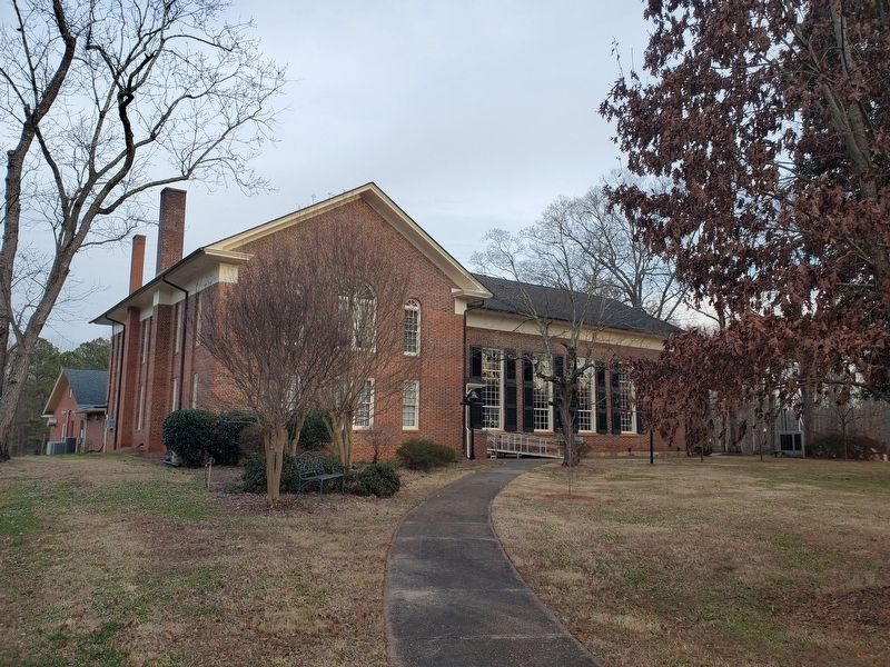 Current site of Hopewell Presbyterian Church on Beatties Ford Rd image. Click for full size.