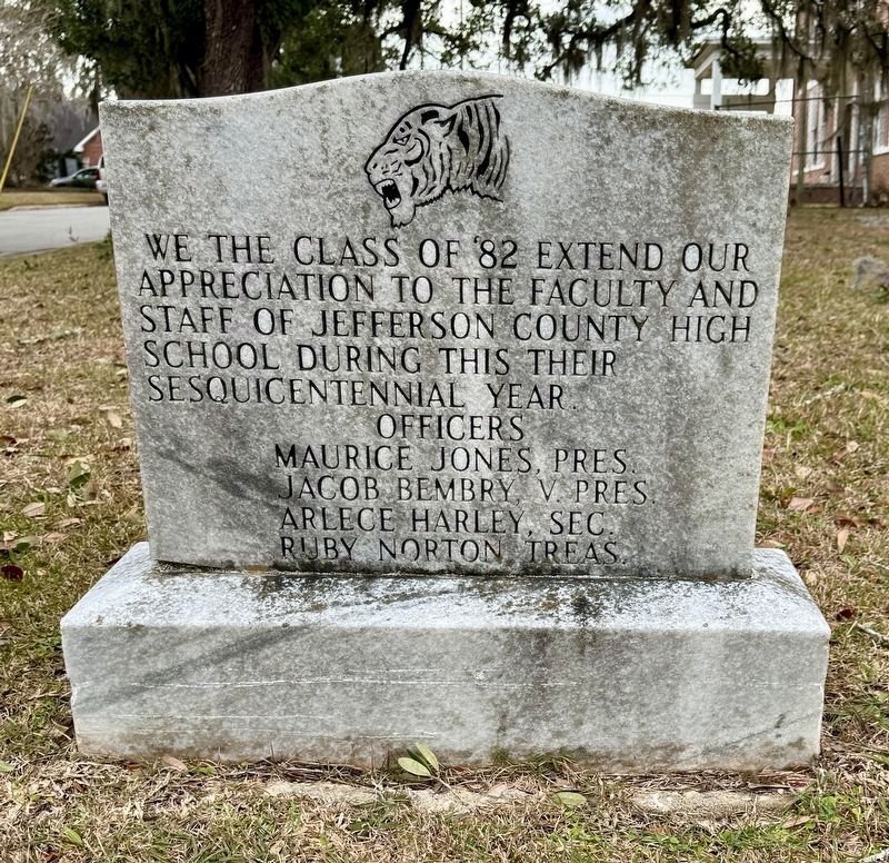 Class of 82 Sesquicentennial Marker. Click for full size. Class of 82 Sesquicentennial Marker image. Click for full size.