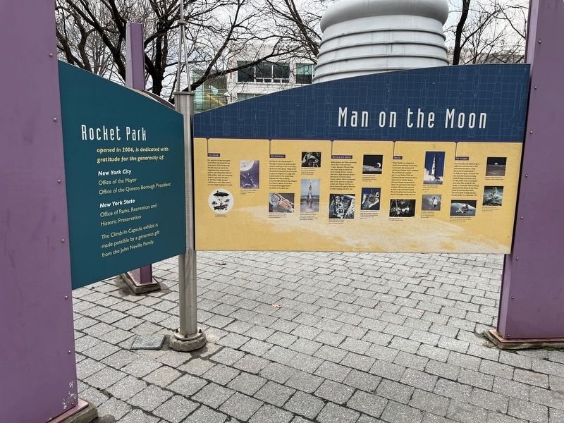 Rocket Park Marker [Reverse] image. Click for full size.