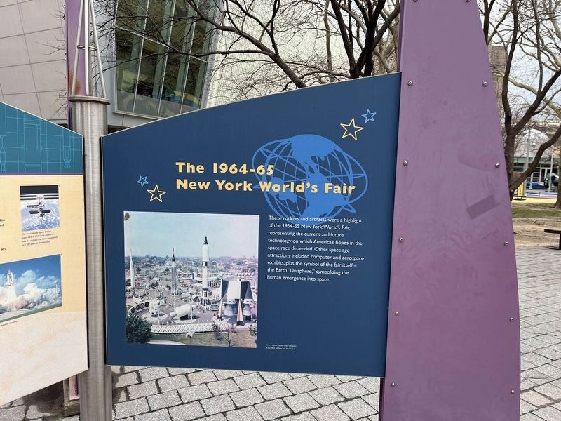 The 1964-65 New York World's Fair Marker image. Click for full size.