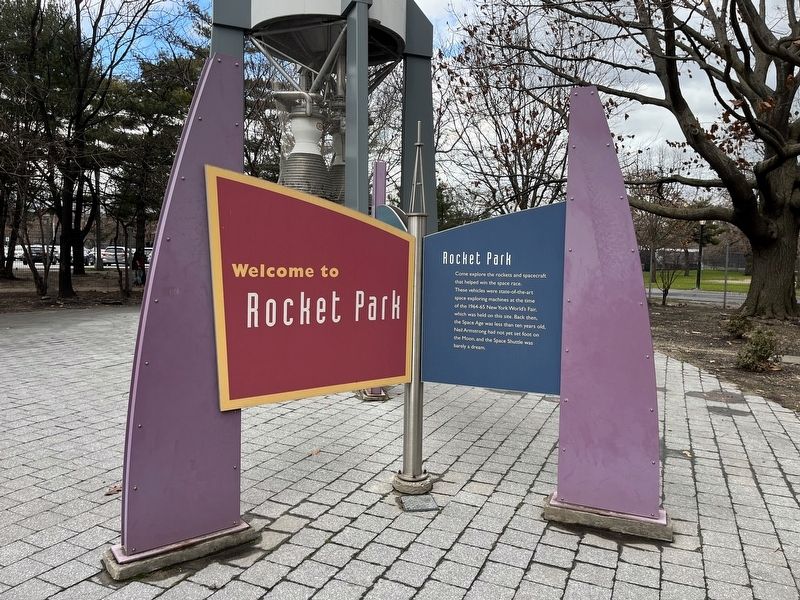 Welcome to Rocket Park [Marker reverse] image. Click for full size.