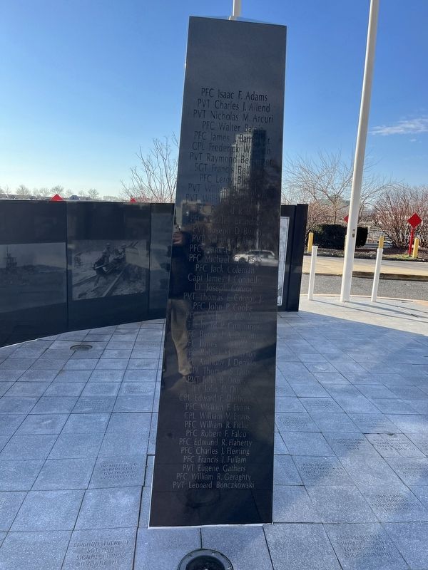Korean War Veterans of Hudson County Memorial image. Click for full size.