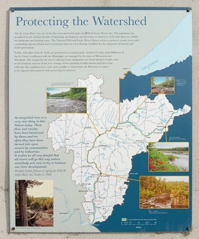 Protecting the Watershed Marker image. Click for full size.