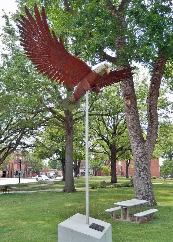 We Honor Our Veterans Marker & Sculpture. Click for full size. We Honor Our Veterans Marker & Sculpture image. Click for full size.