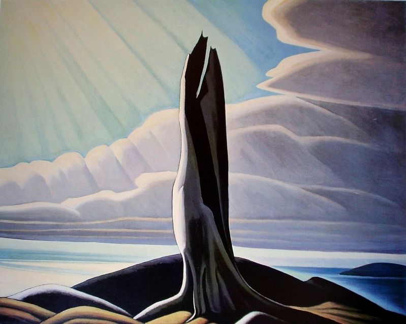 Lawren Harris, �North Shore, Lake Superior�, 1926 image. Click for full size.