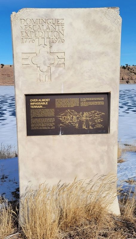 Dominguez Escalante Expedition 1776 1976 Marker image. Click for full size.