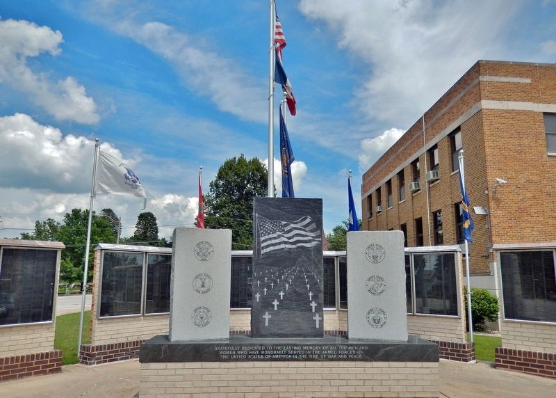 Audubon County Veterans Memorial image. Click for full size.