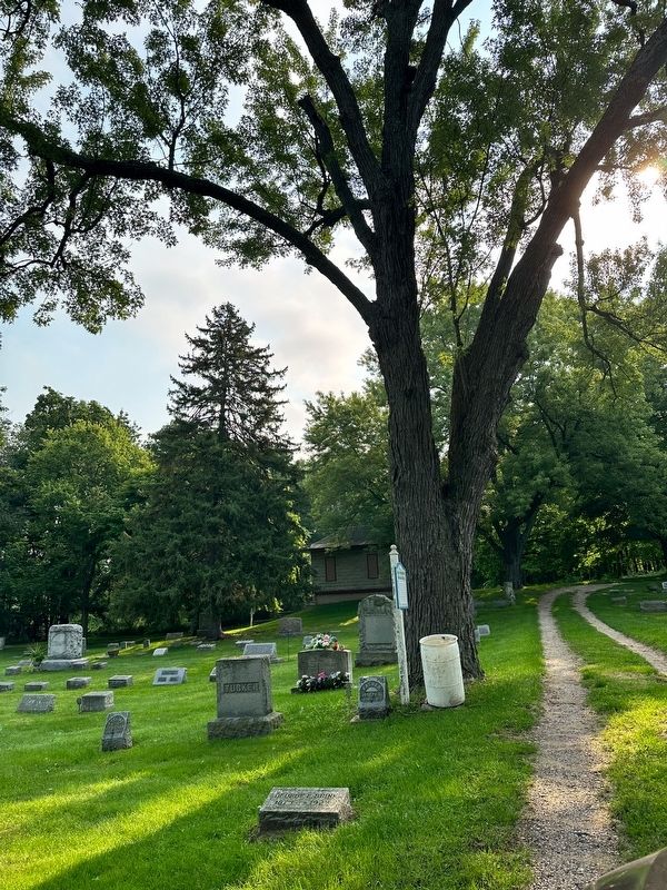 City of DeWitt Cemetery Marker. Click for full size. City of DeWitt Cemetery Marker image. Click for full size.