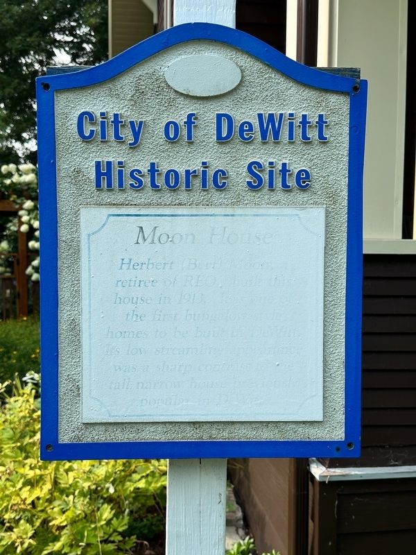 Moon House Marker. Click for full size. Moon House Marker image. Click for full size.