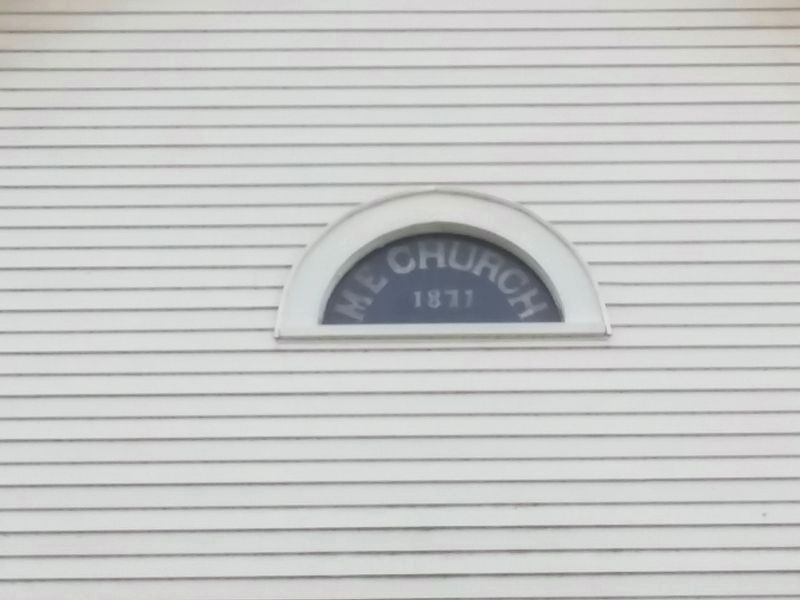 Florida United Methodist Church Marker image. Click for full size.