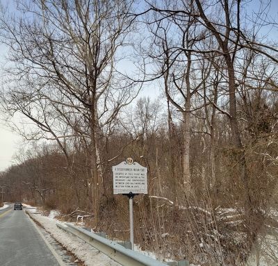 A Susquehannock Indian Fort Marker. Click for full size. A Susquehannock Indian Fort Marker image. Click for full size.