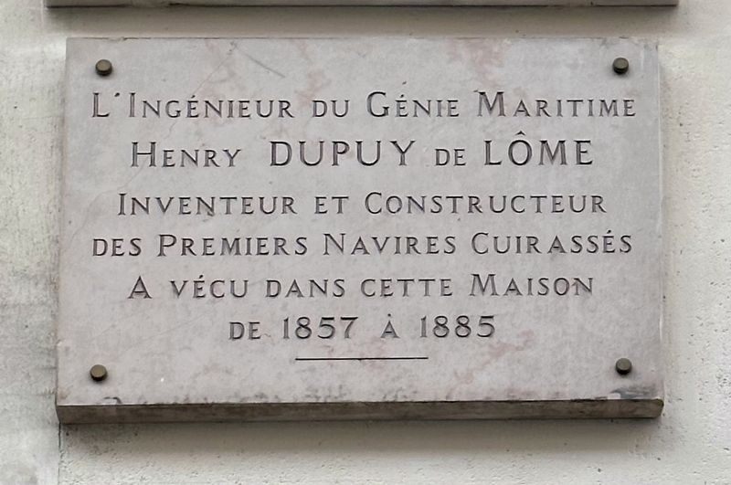 Henry Dupuy de Lôme Marker. Click for full size. Henry Dupuy de Lôme Marker image. Click for full size.