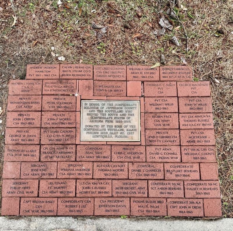 Confederate Memorial. Click for full size. Confederate Memorial image. Click for full size.