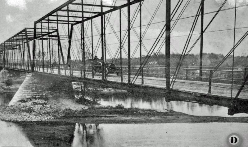 Marker detail: Bridge D Third Vinton Bridge. Click for full size. Marker detail: Bridge D Third Vinton Bridge image. Click for full size.