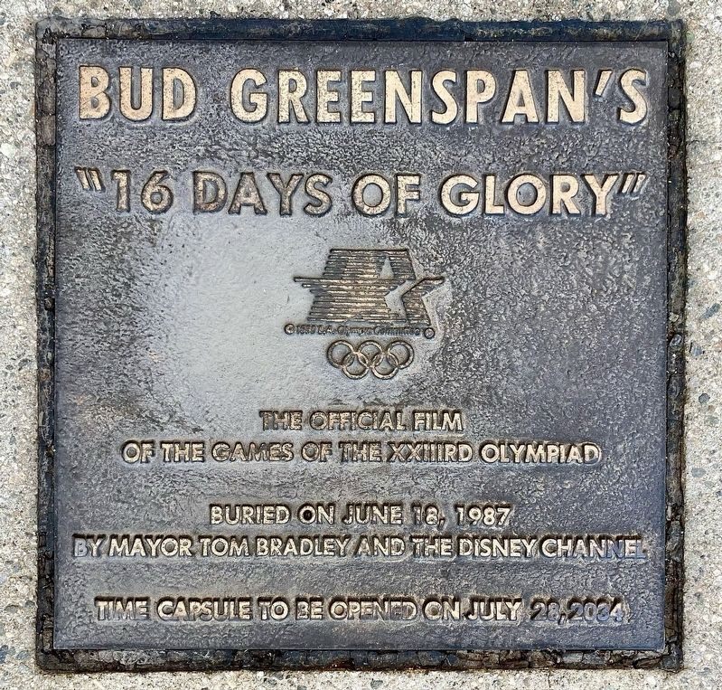 16 Days of Glory Marker. Click for full size. 16 Days of Glory Marker image. Click for full size.