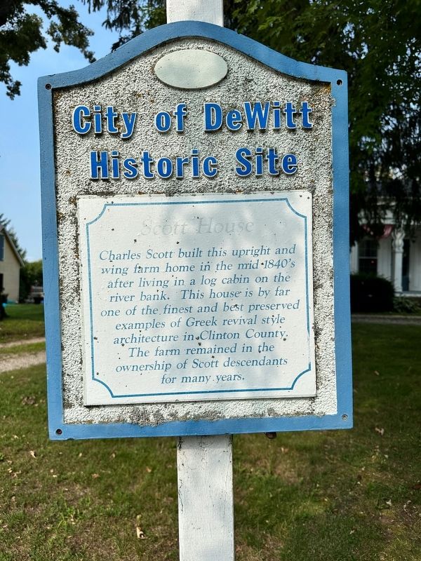 Scott House Marker. Click for full size. Scott House Marker image. Click for full size.