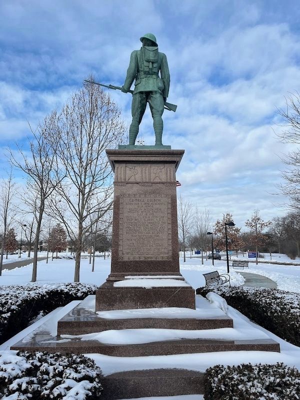 George Dilboy statue image. Click for full size.