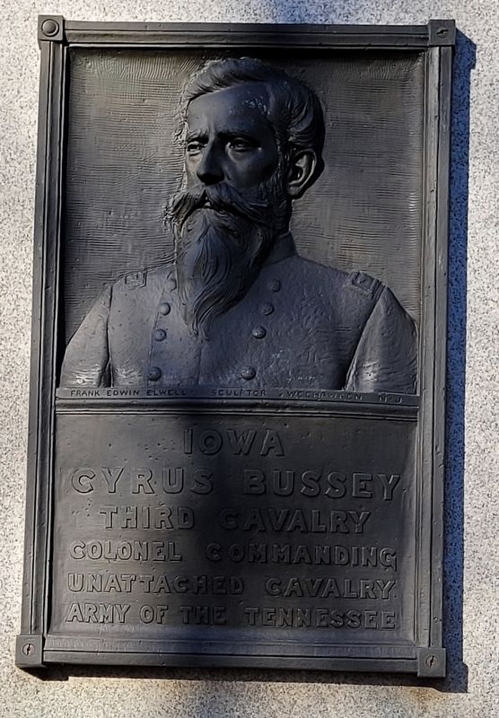 Cyrus Bussey Marker image. Click for full size.