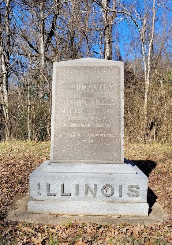 Illinois 131 Infantry Marker image. Click for full size.