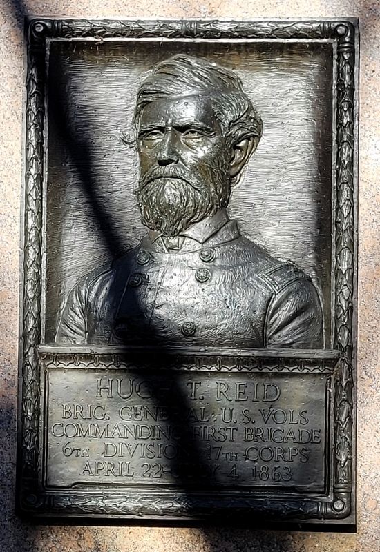 Hugh T. Reid Marker image. Click for full size.