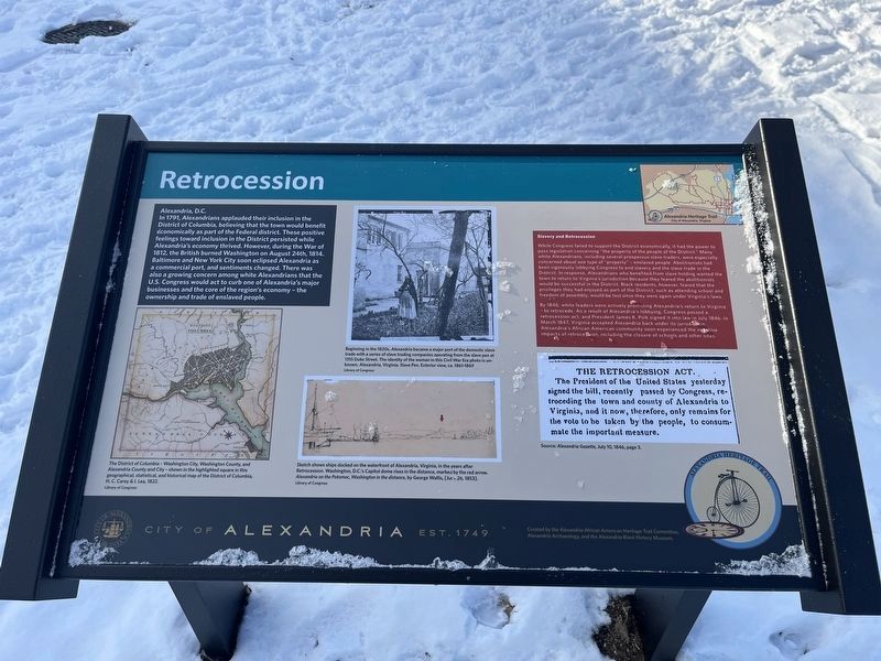 Retrocession Marker image. Click for full size.