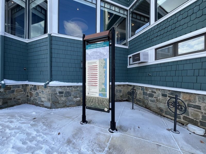 African American Waterfront Heritage Trail Marker image. Click for full size.